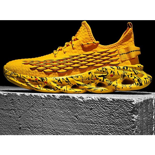 Zapatos Para Hombre, Zapatillas Deportivas, Tenis Masculinos, Zapatos De Lujo, Zapatos Casuales Para Hombre, Zapatillas De Deporte, Zapatos Transpirables, Mocasines De Moda, Zapatos Para Correr Para Hombre 46 Yellow-image