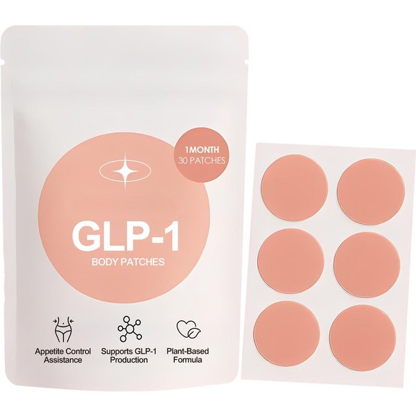 Parches De Microagujas, Parches Auxiliares De Control, Parches Para El Cuidado Corporal Promueven El Metabolismo(30 Piezas/Bolsa) Blanco-image