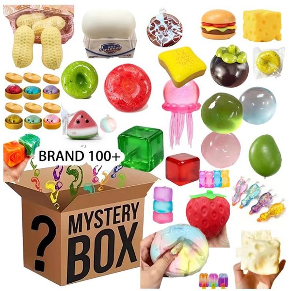 MáS De 100 Piezas Juguetes Misteriosos Squishy, Figuras Squishy Aleatorias De ElevacióN Lenta Juguete Sensorial Fidget Alivio Del EstréS Regalo Favor De CelebracióN Infantil Green-image