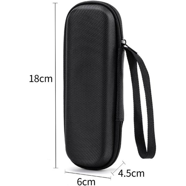 WytrzymałE Etui EVA Z Twardą Skorupą Mini Czarna Saszetka Torba Transportowa PrzenośNy Futerał Ochronny Kabel Do łAdowania Black-image