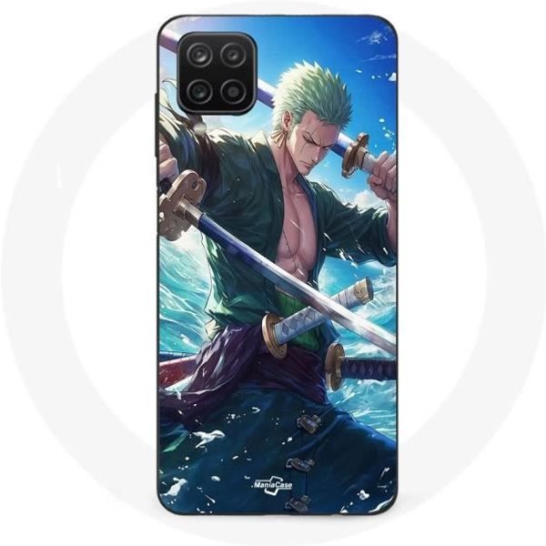 Funda De Anime Manga One Piece Roronoa Zoro Para Samsung Galaxy A12-image