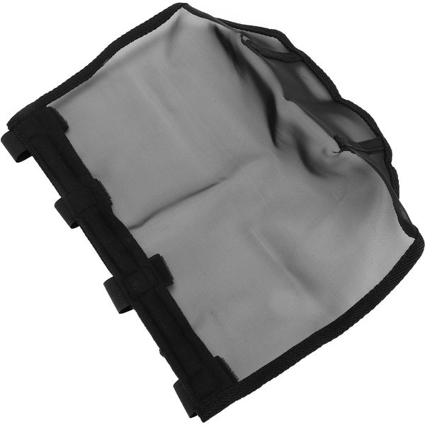 MáScara Nasal Para Caballos Transpirable Teslin Para Moscas En La Nariz, ProteccióN Facial Para Caballos L Gray-image