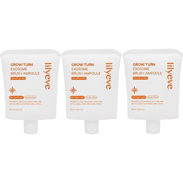 lilyeve Ampolla Con Cepillo Exosoma Growturn Principal 100Ml, Recambio 90Ml (9 Opciones) #Refill 90Ml X 3Pcs-image