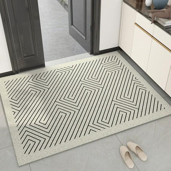 Bardzo DużY Wycieraczka Wycieraczka Pod Drzwi AntypośLizgowa Odporna Na ŚCieranie Odporna Na Brud PyłOszczelna Dywanik WejśCiowy Mata PodłOgowa Do Salonu 40X60CM-image