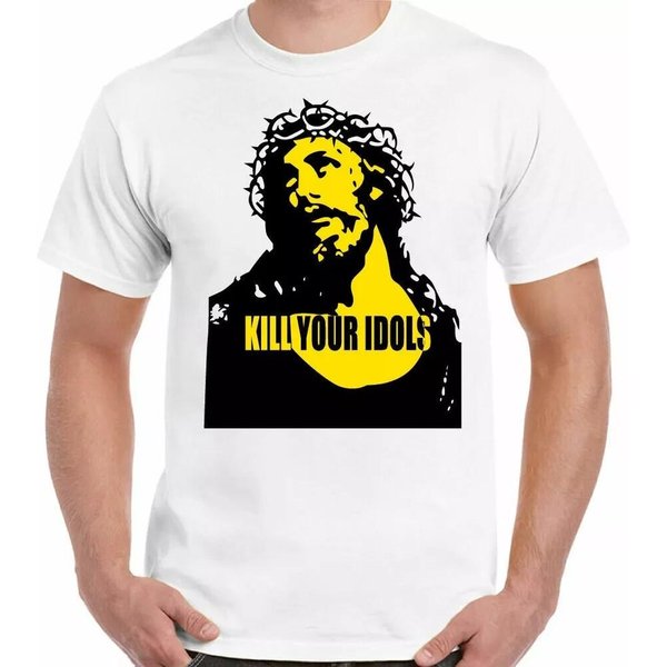 Camiseta Kill Your Idols Como La Llevó Axl Rose Para Hombre Guns 100% Retro Regalo Camiseta Unisex 4XL-image