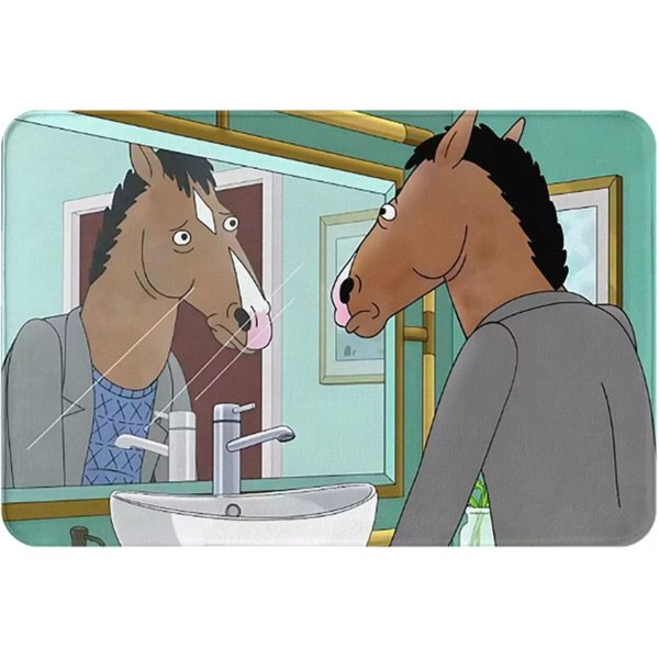 Bojack Horseman AntypośLizgowy Wycieraczka Mata PodłOgowa Zmywalny Dywanik Do Kuchni WejśCia Domu Sypialni Mata Na Stopy 60X40 Cm-image