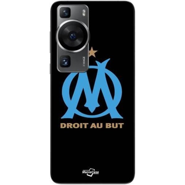 Funda - Maniacase - Huawei P60 - Logo OM Olympique De Marseille - Flexible - Negro Negro-image