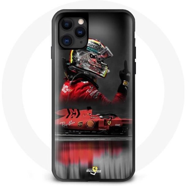 Funda - Maniacase - FóRmula 1 Roja - Iphone 13 Mini - Flexible - ProteccióN Y DecoracióN Negro-image