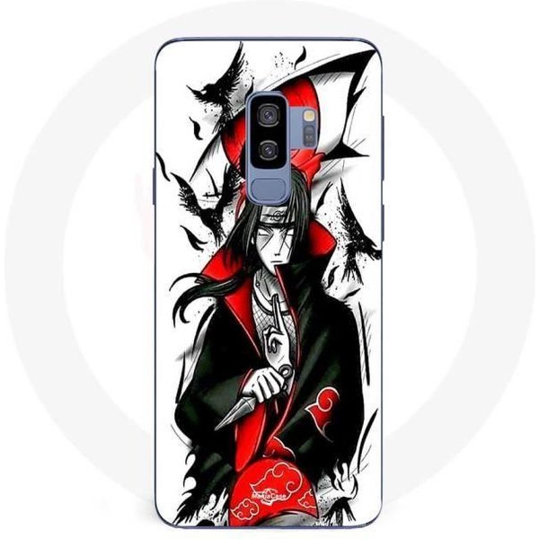 Coque Maniacase Pour Samsung Galaxy S9 Plus Demon Slayer Kimetsu No Yaiba Itachi Uchiha-image