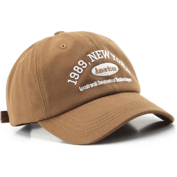 Sombreros De BéIsbol Retro Bordado De Letras Unisex Hombres Mujeres Gorras Snapback De AlgodóN Lavadas Deportes Al Aire Libre Sombrero De Papá Gorra De Hip Hop Gorras MarróN-image