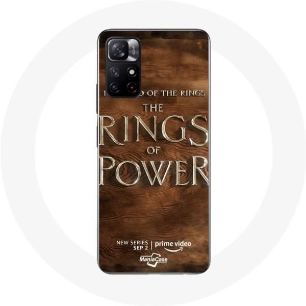 Funda - El SeñOr De Los Anillos - Xiaomi Redmi Note 11S 5G - Flexible - Blanca - Mixta-image