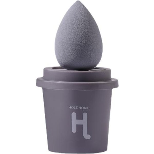 Set De Huevos De Belleza Azules Calabaza Gota De Agua Esponja De Maquillaje Set De Esponjas De Maquillaje Colorido Cushion Esponja CosméTica Herramienta Huevo Uso HúMedo Y Seco Maquillaje-image