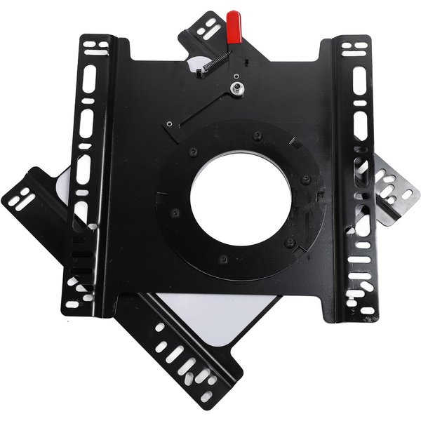 Asiento Giratorio Lado Conductor 360 Grados RotacióN Resistente A La CorrosióN Base Giratoria Para Asiento Placa De Montaje Apta Para Transit-image