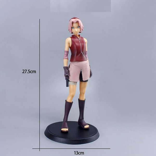 20Cm Bandai Naruto Figurka Anime Shippuden Uchiha Sasuke Hatake Kakashi Namikaze Minato Figurka Akcji Kolekcja Model Zestawy Zabawek Prezenty Blue-image