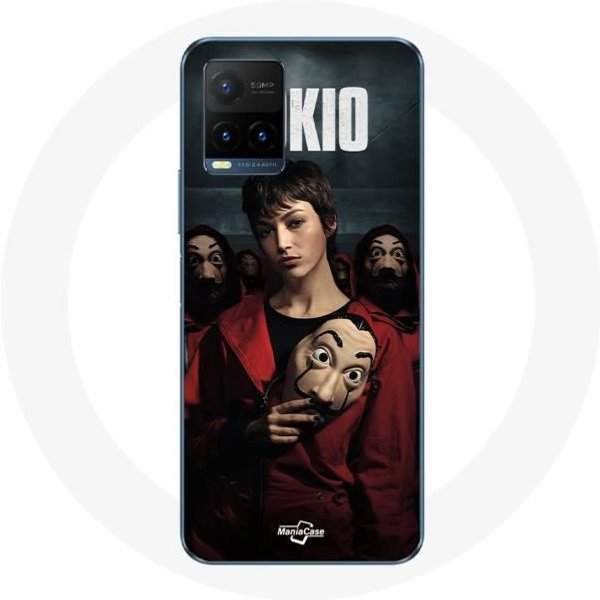 Funda Para Vivo Y21S 2021 / Y21 2021 La Casa De Papel MáScara De Tokio-image