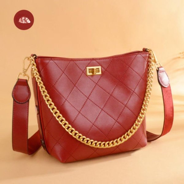 Nuevo Estilo Bolso Cruzado De Un Hombro De Moda Bolso Cubo VersáTil, Bolso Moda-image