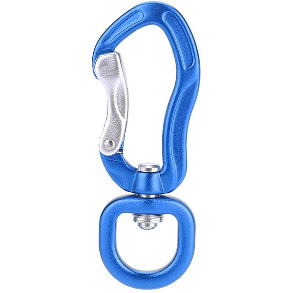 Wielofunkcyjny KarabińCzyk Ze Stopu Aluminium Bezpieczna KłóDka D-Klamra GóRskie Wspinaczka outdoor Niebieski Blue-image