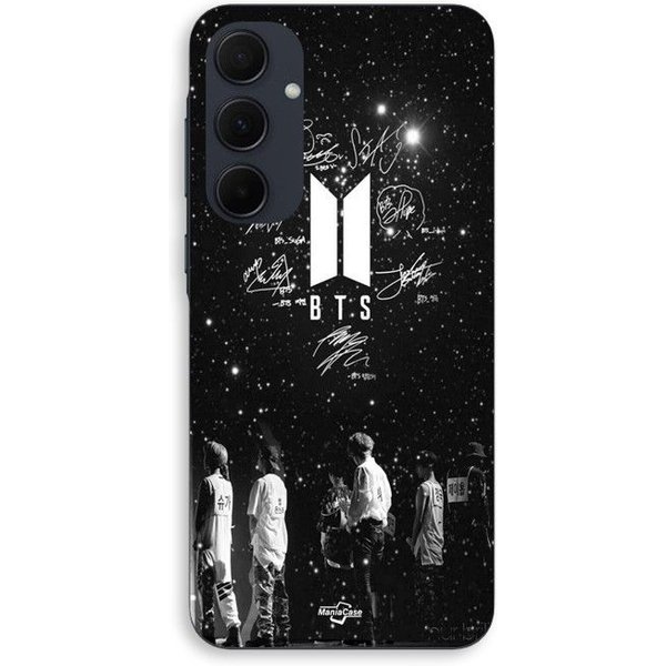 Funda Para Samsung Galaxy A35 Firma Bts Noche Estrellada Maniacase-image