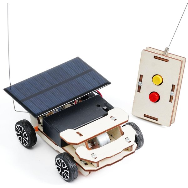 ZróB To Sam Zdalny Model Samochodu Solarnego Technologia Zabawki Naukowe NarzęDzie Do EksperymentóW Fizycznych Zestaw Stem Edukacyjny Pomoc Dydaktyczna Dla Dzieci Y5360YY- White-image
