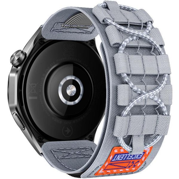 Nylonowy Pasek Do Zegarka Amazfit T-Rex Pro Pasek Do Huami Amazfit T-Rex Amazfit T-Rex 2 Amazfit T-Rex Ultra Sport Pasek Smartwatch Bransoletka Akcesoria Amazfit T-Rex Pro Gray-image
