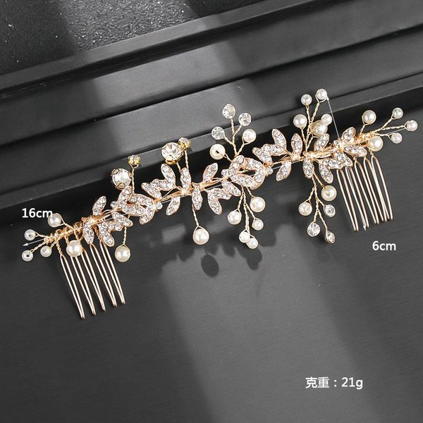 Nueva Diadema De Flor De Cristal Con Lazo De Cinta Para Novia Accesorios Para El Cabello De Boda Diademas De Flor De Perla Tocado Para Mujer Gray-image