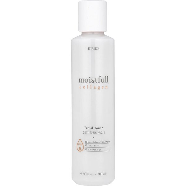 Etude, ColáGeno Hidratante, TóNico Facial, 200 Ml (6,76 Onzas LíQuidas) White-image