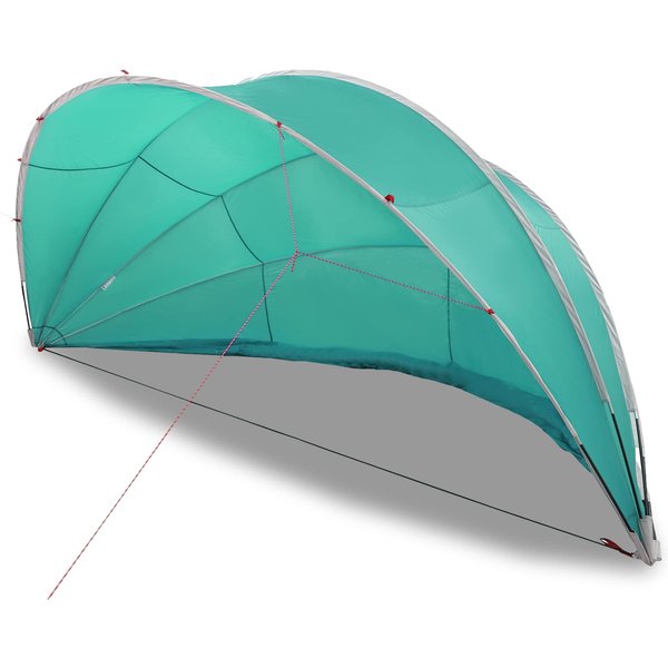 CúPula Para Piscina 472 X 460 X 229 Cm PoliéSter 185T Con Recubrimiento De PU-image
