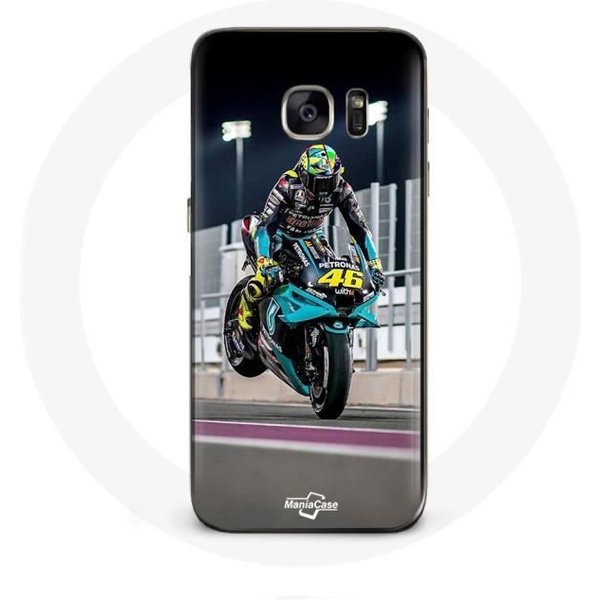 Funda Para Samsung Galaxy S7 Edge Valentino Rossi Piloto De Velocidad Motogp-image