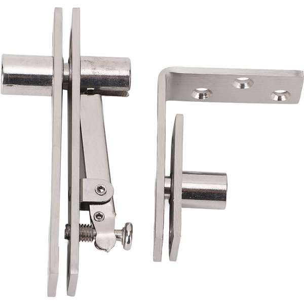 Bisagra Pivote De Puerta RotacióN De 180 Grados Capacidad De Carga 300LBS Bisagra Pivote De Puerta Oculta Con Tope De AmortiguacióN Para EstanteríAs-image