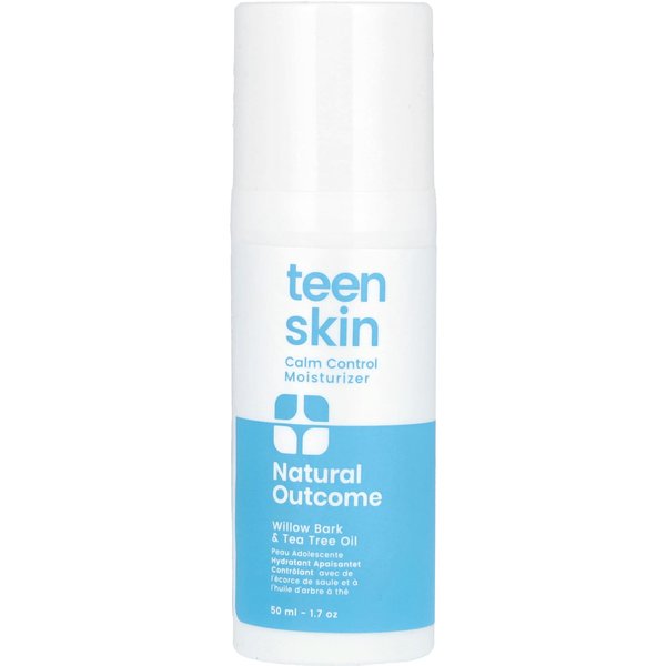 Natural Outcome, Teenskin, Calm Control Moisturizer, 1.7 Oz (50 Ml) White-image