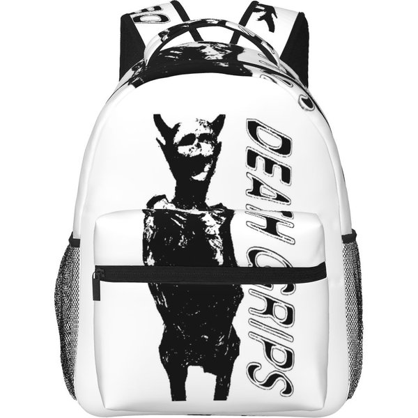 Zespół Death Grips Plecaki ChłOpcy Dziewczynki Tornister Dzieci Torby Szkolne KreskóWka Plecak Na Laptop Torba Na Ramię DużA Pojemność One Size-image