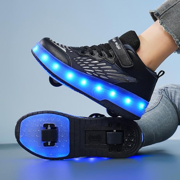 UciekająCe Buty DziewczęCe Rolki ChłOpięCe Buty Wybuchowe Uczniowie Niewidzialne Rolki Niewidzialne DziewczęCe Buty Na KółKach 40-image