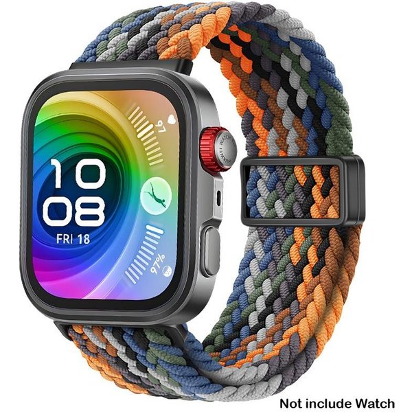 Magnetyczny Nylonowy Pasek PęTelkowy Do Huawei Watch Fit 4Pro/Fit4/3 Elastyczny Pleciony Pasek Do Zegarka Dla Huawei Fit3 Fit4 Fit 4Pro Bransoletka For Huawei Fit 3-image