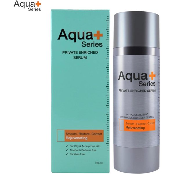 Aqua+ Series Private Enriced Serum, Suaviza-Restaura-Corrige, Rejuvenecedor, 30 Ml. 30 Ml.-image