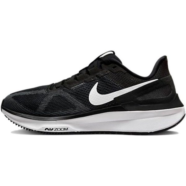 Nike Air Zoom Structure 25 Negro Blanco Zapatillas Para Mujer Gris Humo Oscuro DJ7884-001 35.5 Black-image