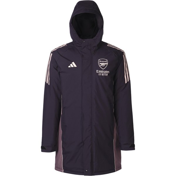 Chaqueta Acolchada Adidas Arsenal Para Hombre Morado Oscuro 2XL Black-image