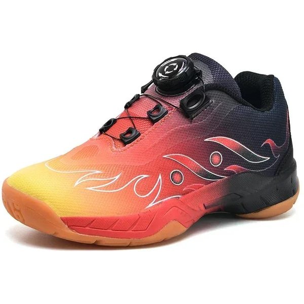 Zapatillas Deportivas De Tenis AtléTicas Moradas Para NiñOs Zapatos De Tenis De Mesa Calzado De Voleibol NiñOs Zapatos Deportivos Profesionales De BáDminton Para Entrenamiento 36 Black-image