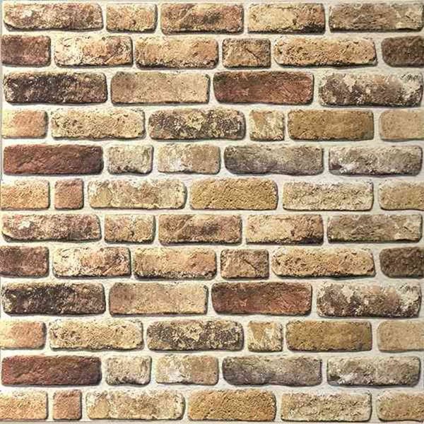 Paneles De Pared 10 Uds Arena Oscura 100 X 50 Cm Espuma EPS-image