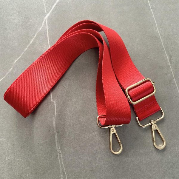 Correa De Repuesto Para Bolso De Hombro De 80-140CM Para MaletíN Hombre Bolsos De Hombro Cruzados Correa Ajustable Negra Accesorios Para Bolso De Mujer Rojo-image