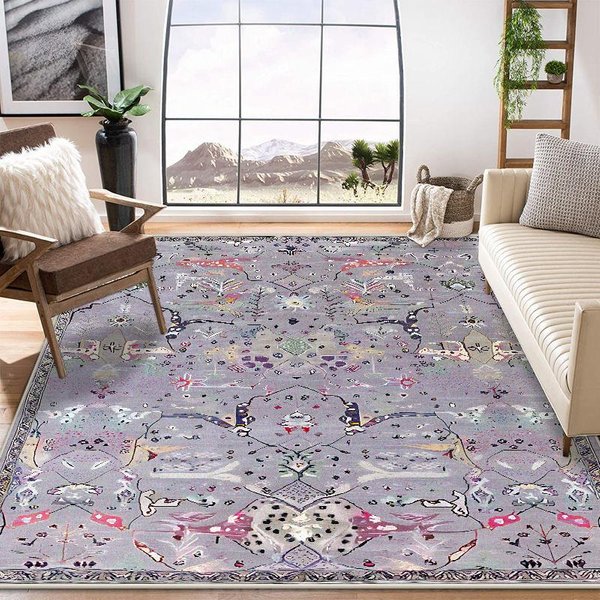 Puszyste KróTkie Dywany Do Salonu Na Dużą Powierzchnię Perski Retro Dekoracja Domowa Dywan Do Sypialni 200X300 Lounge PrzyłóżKowy AntypośLizgowe Maty PodłOgowe 60*90Cm-image