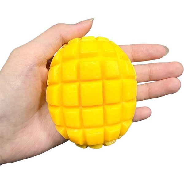 MiążSz Mango ChrupiąCy MięKki Chrupki DźWięK OdstresowująCe ŚCiskane Zabawki OkrąGłE Bloki WypełNione Asmr Sensoryczna OdprężAjąCa Zabawka Fidget-image