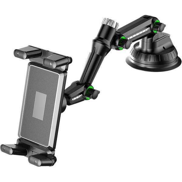 Soporte Para Tableta De Coche Brazo Largo Ventosa Para Ipad Pro Air 4-13'' Tableta SUV CamióN VehíCulo Elevador Uber Parabrisas Ventana-image