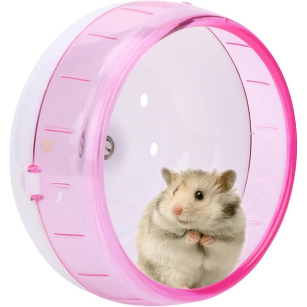 Rueda De Ejercicio Para Correr De PláStico SúPer Silenciosa Juguete Para Mascotas PequeñAs HáMster Cobaya Chinchilla-image