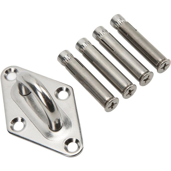 Sufitowy Hak Do MontażU Na śCianie Ze Stali Nierdzewnej Heavy Duty Kotwica PłYta Oczkowa Do HuśTawek Do Jogi Na łOdzi-image