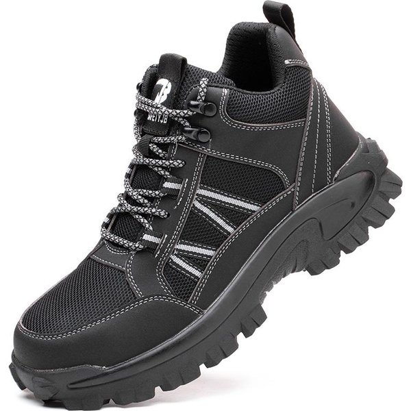 Zapatos De Seguridad De Alta Calidad Para Hombre, Zapatos De Trabajo Con Punta De Acero, Botas De Seguridad AntiperforacióN Para Hombre, Botas Indestructibles Para Hombre 40-image