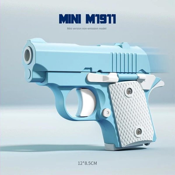 Mini 1911 DziecięCe Pistolety Zabawkowe Model Drukowanie Grawitacyjne 3D Fidget Toy Dla Dzieci DorosłYch Zabawka Do Redukcji Stresu Dzieci Prezent OdstresowująCy-image
