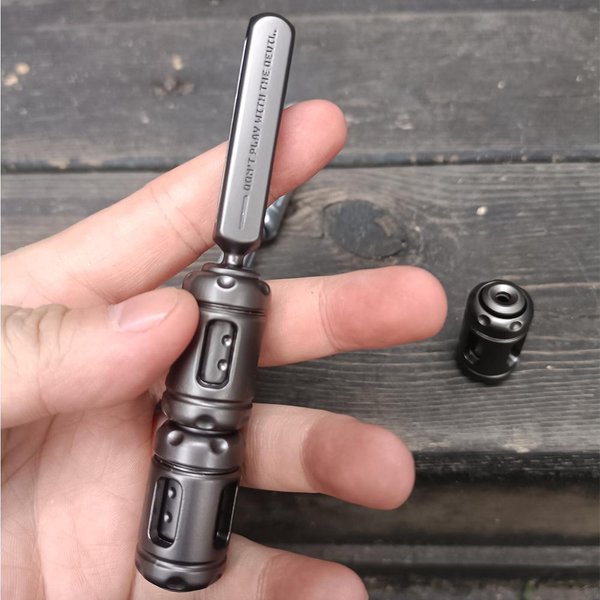 RęCzny EDC Fidget Spinner, RęCzny BąCzek, Zabawka Antystresowa Dla DorosłYch, Metalowy Dodatek Prezent-image