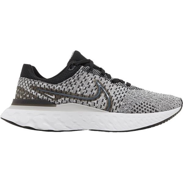 MęSkie Buty Sportowe Nike React Infinity Run Flyknit 3 Czarne Szare Mgliste Czarne/Szare Mgliste/BiałE/Ciemnoszare Dymne 39 Gray-image