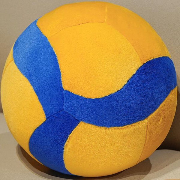 Nowe Zabawne Realistyczne Pluszowe Zabawki Siatkarskie Wypchana PełNokolorowa Lalka MięKka Poduszka Dekoracja Domowa Oparcie Sofy 9Cm Pendant-image
