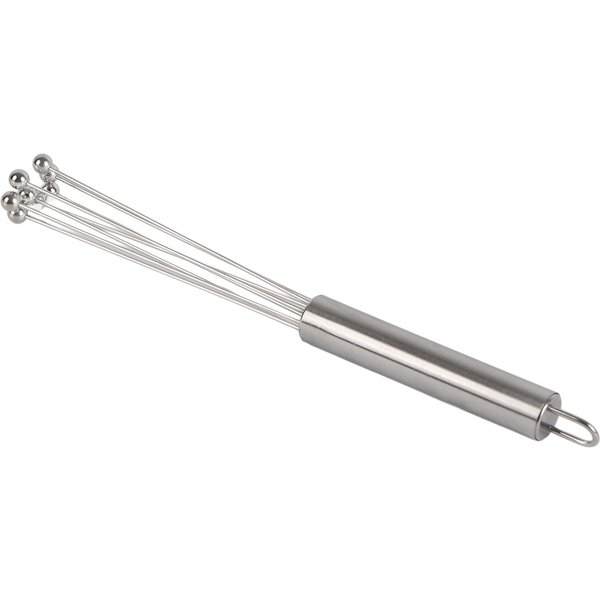 Bolas De Acero Inoxidable Batidor Batidor De Huevos Mezclador Herramientas De Cocina Firmes Duraderas Batidor De Crema Horneado Gray-image